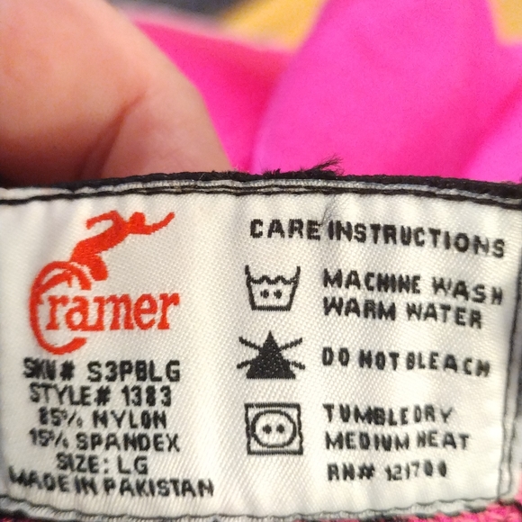 ⚡5/$25 Cramer protective gear hot pink slider softball shorts - Picture 6 of 8